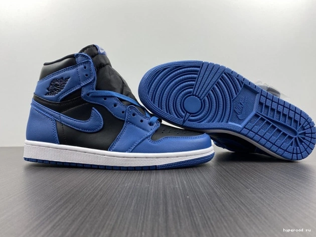 555088-404 Air Retro 'Dark Blue' OG 1 Marina High Jordan 1001